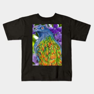 Nicobar Pigeon Kids T-Shirt